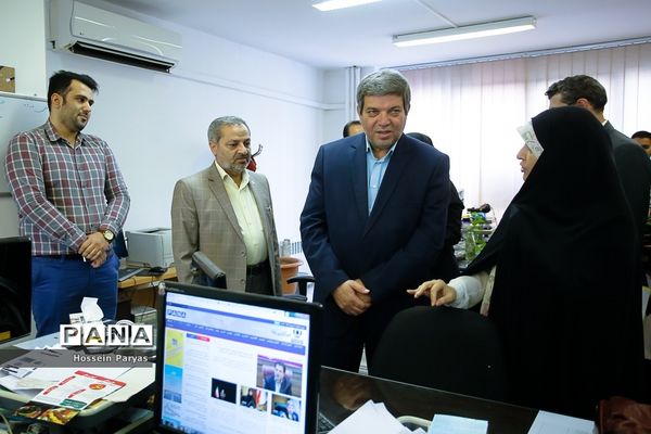 بازدید سرپرست وزارت آموزش و پرورش از خبرگزاری پانا