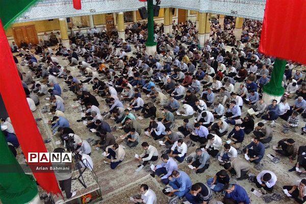 برگزاری دعای عرفه حسینیه اعظم زنجان