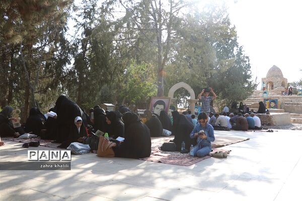 برگزاری مراسم پرفیض دعای عرفه در شیراز