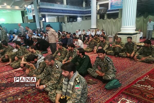 اقامه نماز عید قربان در مسجد جامع شهرستان آذرشهر