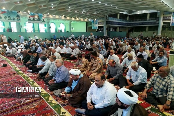 اقامه نماز عید قربان در مسجد جامع شهرستان آذرشهر