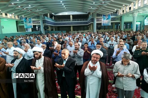 اقامه نماز عید قربان در مسجد جامع شهرستان آذرشهر