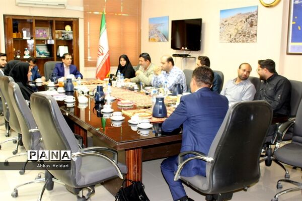 نشست خبری معاون سیاسی ،امنیتی و اجتماعی  استانداری بوشهر با مدیران خبرگزاری‌های استان بوشهر