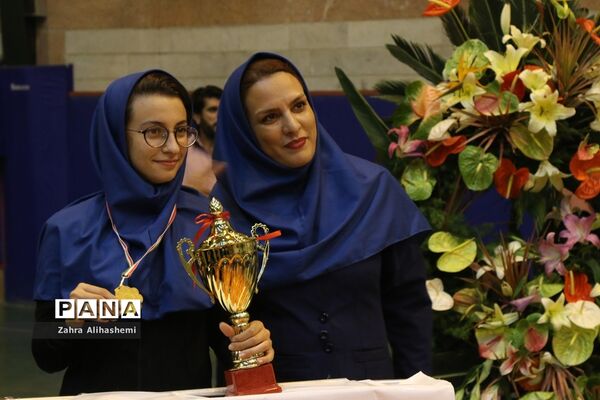مراسم اختتامیه مسابقات فرهنگی هنری و ورزشی دانش‌آموزان دختر با نیازهای ویژه سراسر کشور