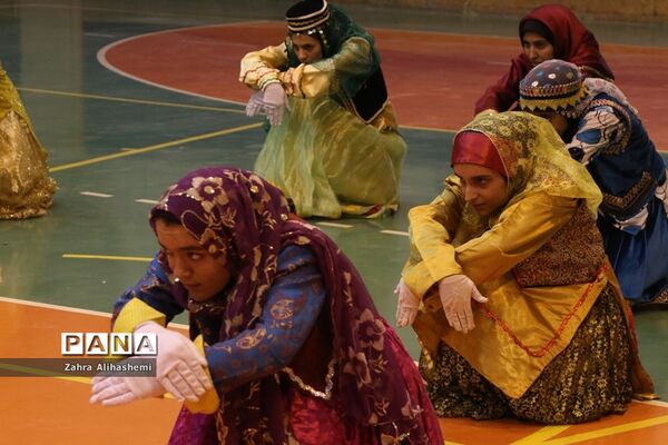 مراسم اختتامیه مسابقات فرهنگی هنری و ورزشی دانش‌آموزان دختر با نیازهای ویژه سراسر کشور