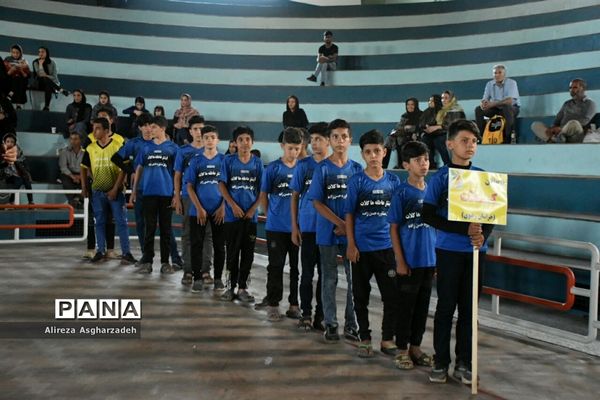 آیین افتتاحیه مسابقات فوتسال نونهالان و نوجوانان کشور