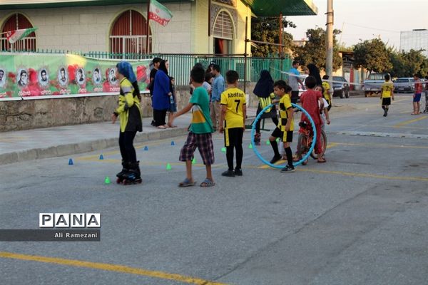 اجرای طرح «خیابان ورزش»  در قائم شهر