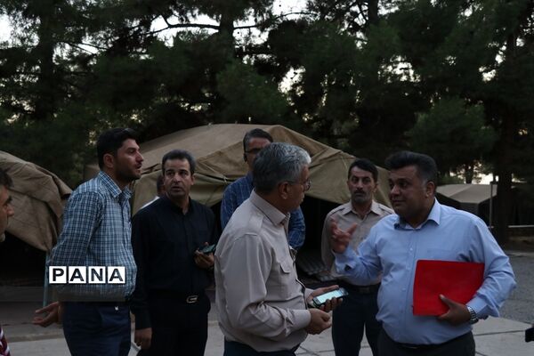 بازدید از فضای اردوگاه  شهید رجایی نیشابور جهت برگزاری اردوی ملی پیشتازان پسر