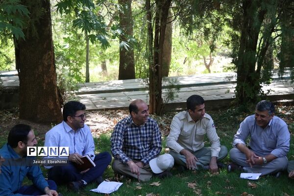 بازدید از فضای اردوگاه  شهید رجایی نیشابور جهت برگزاری اردوی ملی پیشتازان پسر