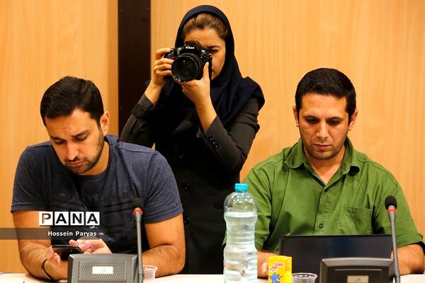 نشست خبری رئیس فدراسیون کبدی و مدیرعامل سازمان منطقه آزاد کیش
