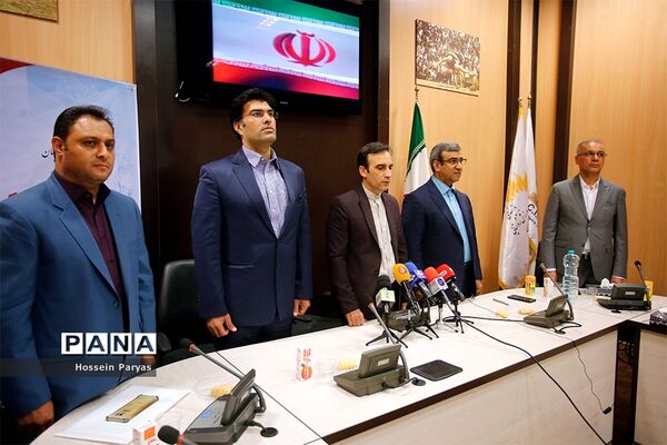 نشست خبری رئیس فدراسیون کبدی و مدیرعامل سازمان منطقه آزاد کیش