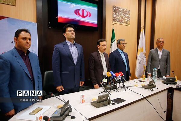 نشست خبری رئیس فدراسیون کبدی و مدیرعامل سازمان منطقه آزاد کیش