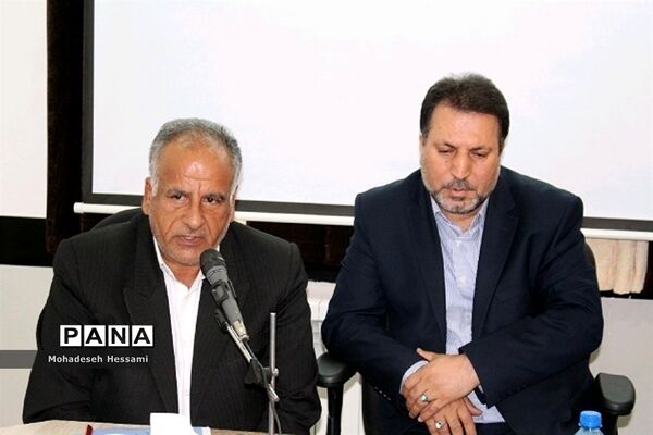 بازدید علیرضا کمرئی، معاون آموزش متوسطه وزارت آموزش و پرورش، از شهرستان درمیان