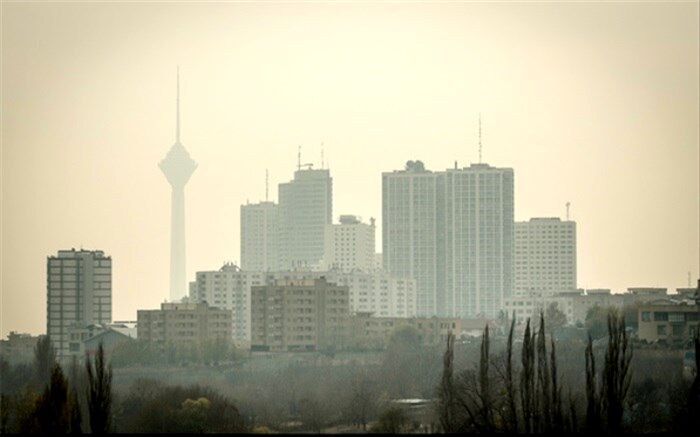 برقراری هوای نامطلوب در بیشتر مناطق تهران طی امروز