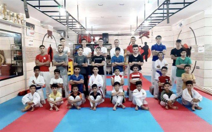 درخشش تیم کاراته آکادمی نوروزی در مسابقات شیتوریو کن شی کان