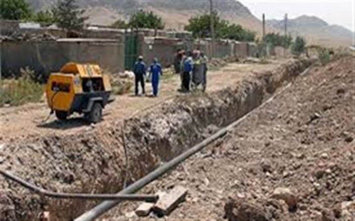 گازرسانی به ۱۳ روستای بوکان کلید خورد
