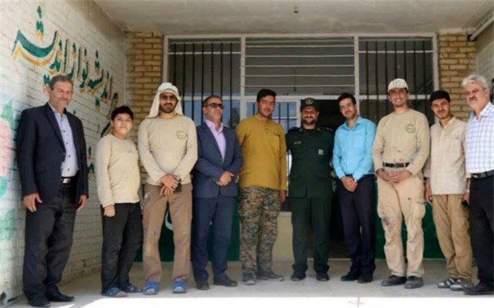 ارودی جهادی دانشجو معلمان دانشگاه فرهنگیان اصفهان برگزار شد