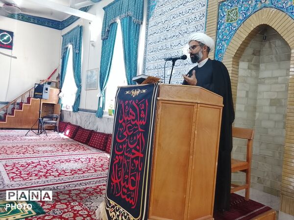اقامه نماز جمعه عبادی سیاسی  در مسجد جامع شهربار نیشابور