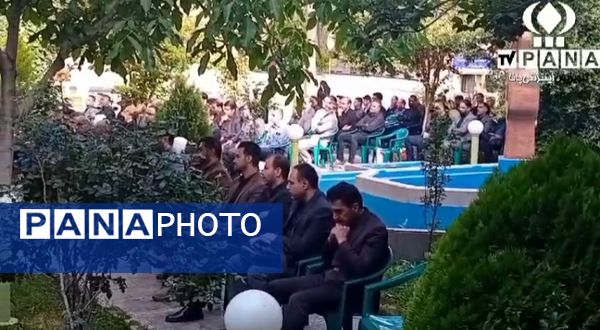 وداع با پیکر مطهر شهید حسین امیرعبدالهیان در شهرستان ری