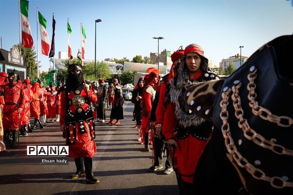 ورود نمادین قافله سید الشهداء به کربلا