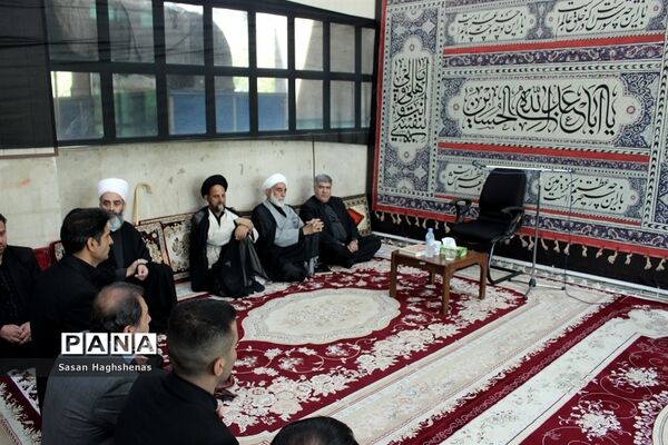برگزاری مراسم عزاداری ابا عبدالله حسین(ع) درفرمانداری اسلامشهر