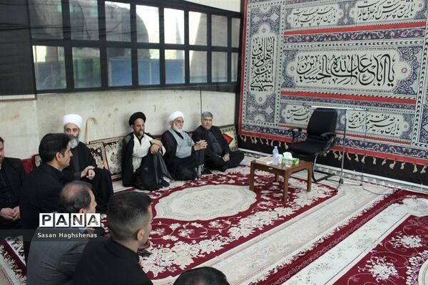 برگزاری مراسم عزاداری ابا عبدالله حسین(ع) درفرمانداری اسلامشهر