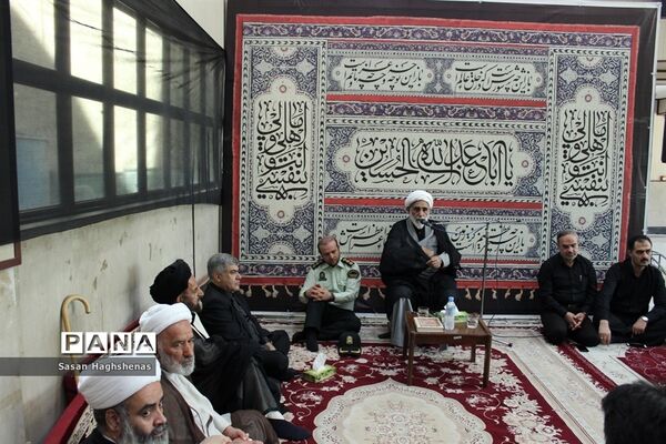 برگزاری مراسم عزاداری ابا عبدالله حسین(ع) درفرمانداری اسلامشهر