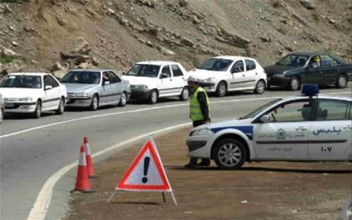 محدودیت‌های ترافیکی پایان هفته در جاده کرج- چالوس