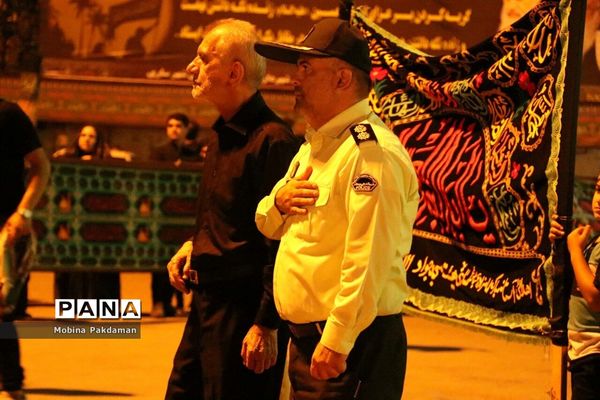 عزاداری شب ششم ماه محرم در ساری