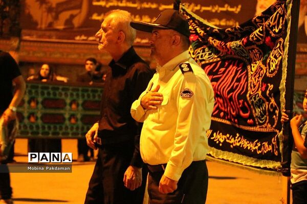 عزاداری شب ششم ماه محرم در ساری