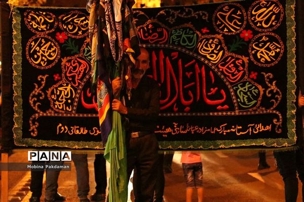 عزاداری شب ششم ماه محرم در ساری