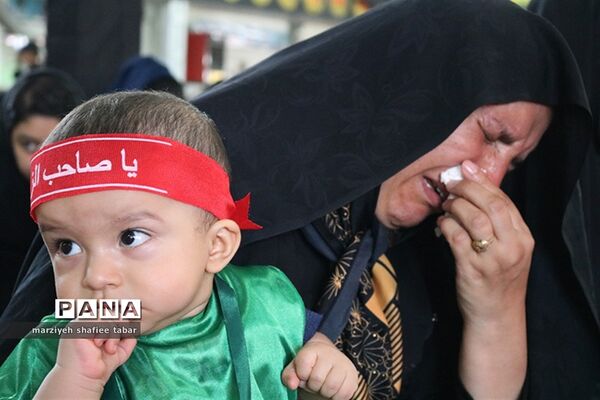 همایش شیرخوارگان حسینی در شهر مود