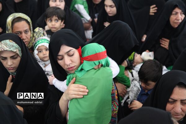 همایش بزرگ شیرخوارگان حسینی در بخش خِشت شهرستان کازرون