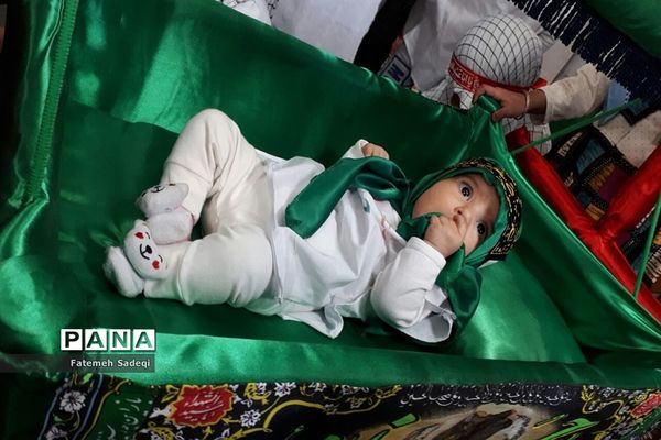 مراسم شیرخوارگان در روستای براندود شهرستان درمیان