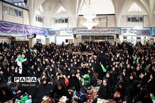 برگزاری باشکوه مراسم شیرخوارگان حسینی در مصلای مشهد