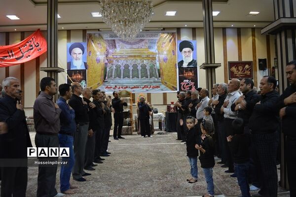مراسم عزاداری ماه محرم و الحرام در مجتمع فرهنگی مذهبی خیریه ابن حسام بیرجند