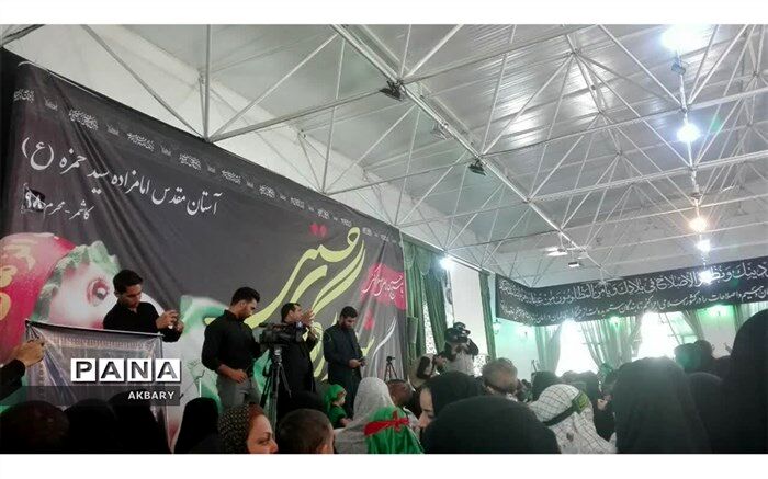 برگزاری همایش شیرخوارگان حسینی در امامزاده سیدحمزه (ع) کاشمر