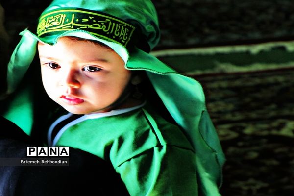 برگزاری مراسم شیرخوارگان در حسینه جماران  شهرستان بیرجند