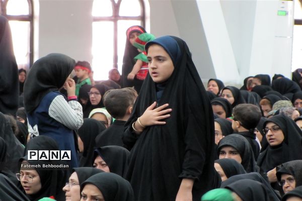 برگزاری مراسم شیرخوارگان در حسینه جماران  شهرستان بیرجند