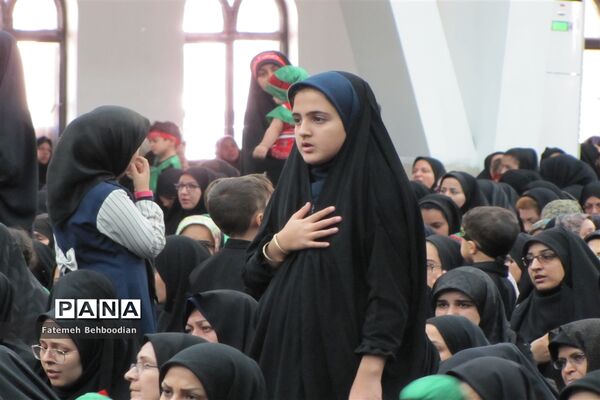 برگزاری مراسم شیرخوارگان در حسینه جماران  شهرستان بیرجند