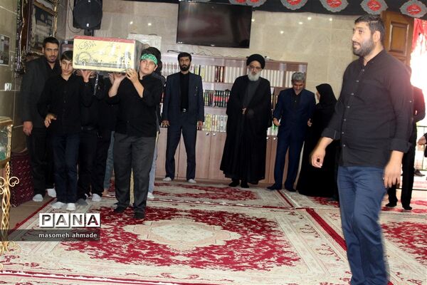 برگزاری مراسم سوگواری احلی من العسل در هیئت انصار شهر کرج