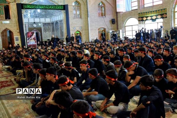 سوگواره دانش آموزی احلی من العسل در تبریز
