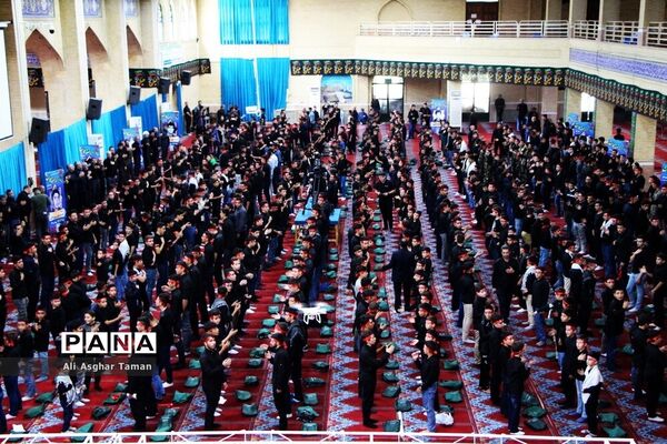 آیین سوگواری «احلی من‌العسل» در مصلی امام خمینی (ره) ارومیه