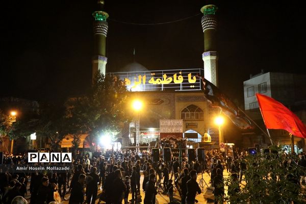 عزاداری مردم ارومیه در هیات محلی