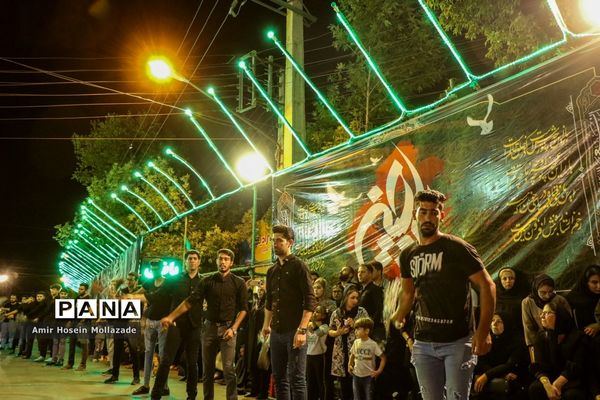 عزاداری مردم ارومیه در هیات محلی