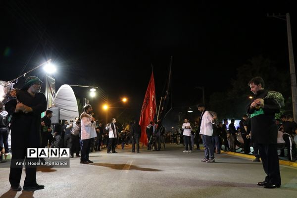 عزاداری مردم ارومیه در هیات محلی