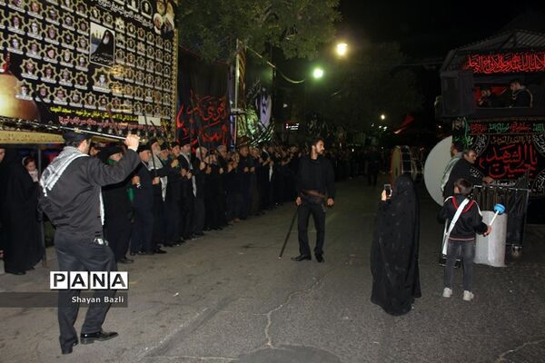 مراسم شاه حسین گویان در تبریز