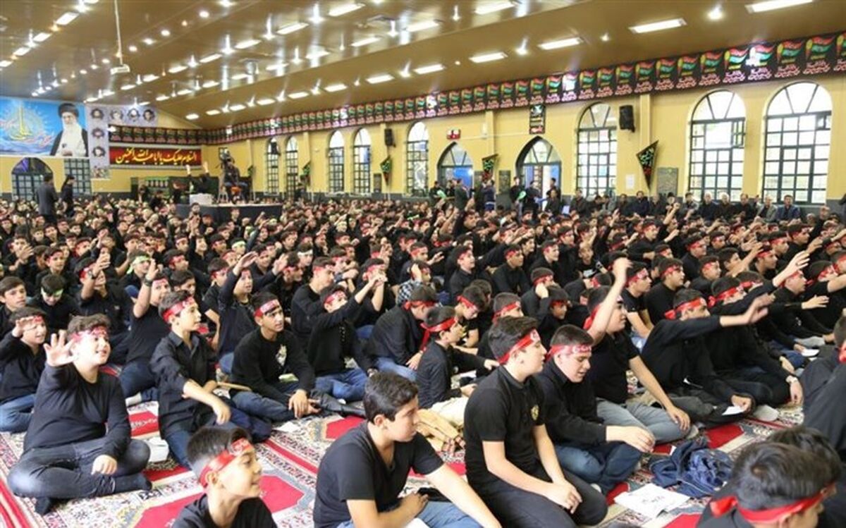 تجدید بیعت 13 ساله های اردبیلی با شهید نوجوان کربلا