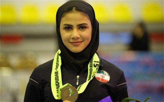 سارا بهمنیار طلا گرفت؛  تیم ملی کاراته ایران نایب قهرمان لیگ جهانی شد