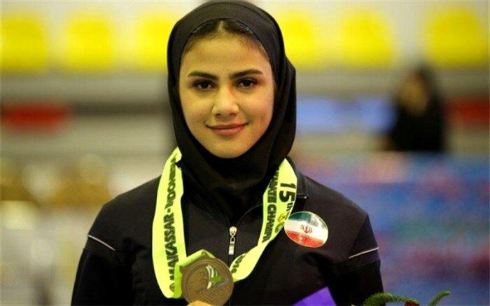 سارا بهمنیار طلا گرفت؛  تیم ملی کاراته ایران نایب قهرمان لیگ جهانی شد